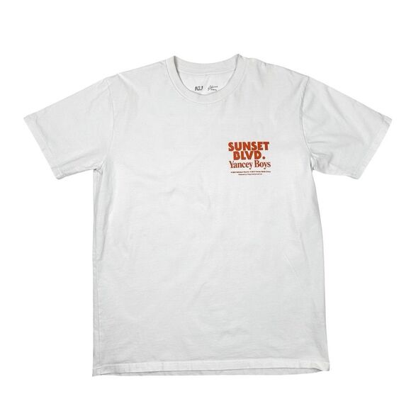 Delicious Vinyl x KU Yancey Boys Sunset Blvd T-Shirt Large J Dilla illa J - Picture 5 of 9